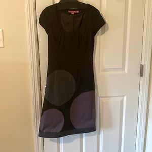 BODEN Women’s Cap-Sleeve Black Dress